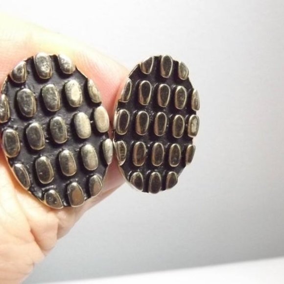 Colonial Cuff Links and Tie Bar Clip Set - Picture 3 of 4